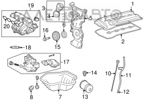Коллектор впускной Toyota Rav4 2.5 10-08