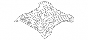 Корыто багажника Hyundai Tucson 16-18