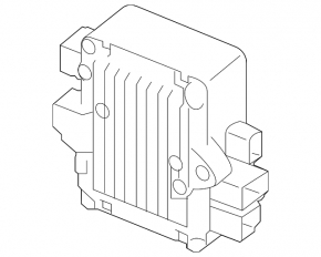 Блок управления электроусилителем руля EPS Module Mitsubishi Outlander 14-21