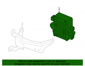 Блок управления электроусилителем руля EPS Module Mitsubishi Outlander 14-21