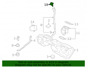 Capacul gurii de umplere a rezervorului de combustibil pentru BMW X5 E70 07-13