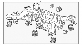 Подрамник задний Cadillac CTS 14-19