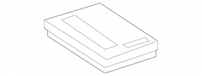 Блок реле багажник Mercedes W164 ML