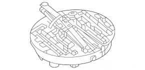 Spumă plastică pentru scule Mercedes X167 GLS 450 580 20-26