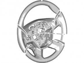 Руль голый Ford Transit Connect MK2 13-18