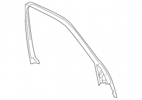 Рамка двери внутренняя передняя левая BMW X5 F15 14-18 Bang and Olufsen