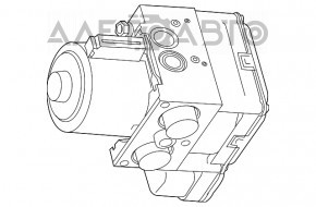 ABS АБС Porsche Cayenne 958 11-17