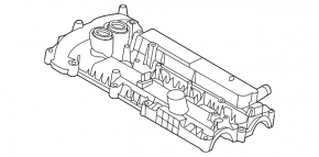 Крышка клапанная Land Rover Range Rover Evoque 12-17 2.0
