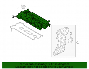 Capac supapă Land Rover Range Rover Evoque 12-18 2.0