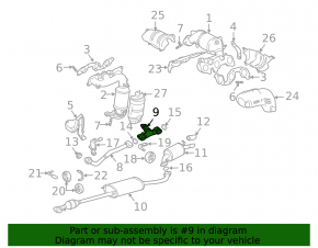 Соединительная приемная труба Lexus RX300 RX330 RX350 04-09