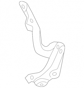 Петля капота правая Chevrolet Volt 11-15