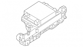 Компьютер управления климатом Nissan Sentra 13-19 manual