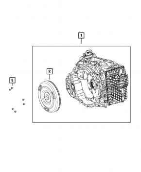 АКПП в сборе Jeep Compass 20-22 2.4 948TE AWD 9ст-акпп 43к, с блоком