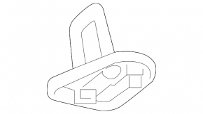 Крюк замка двери багажника Infiniti QX50 19-25