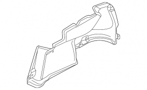 Обшивка арки правая Mazda 6 16-21