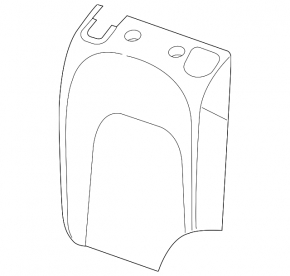 Spătarul scaunelor din spate, al doilea rând, dreapta, Audi Q5 80A 21-24, piele gri, mecanic