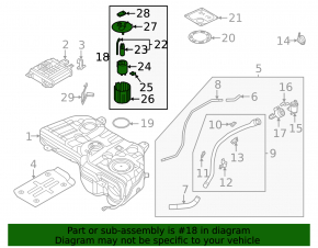 Топливный насос бензонасос Hyundai Tucson 22-26 2.5