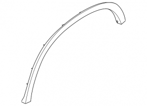Ornamente aripă spate stânga pentru BMW X1 U11 24-26