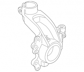 Цапфа со ступицей передняя правая Ford Escape MK3 13-19