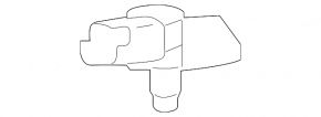 Senzor de presiune de supraalimentare, senzor MAP, Land Rover Range Rover 13-21 3.0, 5.0