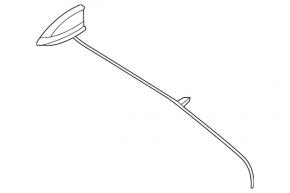 Aripa antenă Nissan Ariya 23-25