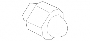 Гайка колесная d21 M12x1.25 Nissan Maxima A36 16- тип 1