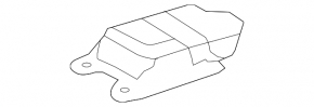 Модуль srs airbag компьютер подушек безопасности Lexus ES300h ES350 13-15 дорест