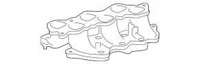 Коллектор впускной нижняя часть 2GR-FE Lexus RX350 10-15