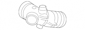 Воздухоприемник Toyota Highlander 01-07