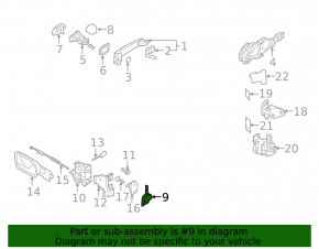 Ключ VW Tiguan 12-09 тип2, 4 кнопки, раскладной