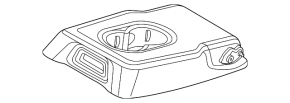 Cotieră banchetă spate, rândul 2, Audi A3 22-26, piele neagră
