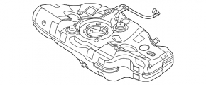 Топливный бак Hyundai Elantra 21-26