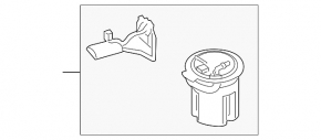 Топливный насос бензонасос Ford Fiesta 11-19 1.6