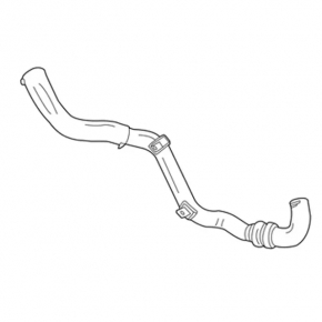 Патрубок левый Lincoln MKC 15-19 2.3T 3 части