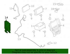 Усилитель аудио Ford Mustang mk6 15-23