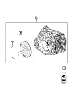 АКПП в сборе Jeep Cherokee KL 14-14 2.4 FWD 31к
