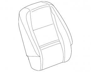 Пассажирское сидение Chevrolet Trax 17-20 без airbag, механич, ткань черная