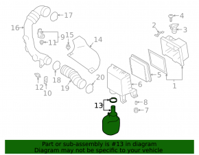 Rezonator Subaru Outback 20-25 2.4