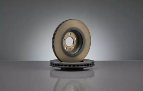Disc de frână față stânga pentru Audi A5 08-16 345/30mm