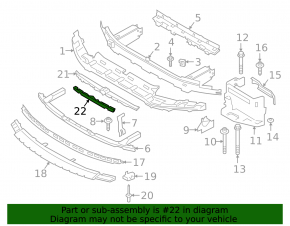 Amortizor bara față BMW 8 G15 G16 20-25, mic