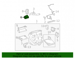 AC AMPLIFIER Toyota Prius 30 13-13 plug-in