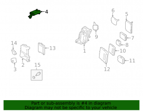 COMPUTER ASSY, POWER STEERING Toyota Prius V 12-15