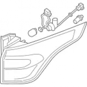 Stop aripă stânga Ford Escape MK3 17-19