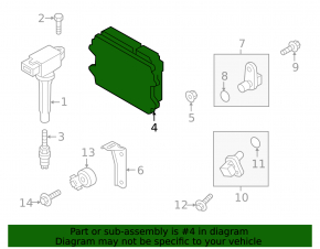 Блок ECU компьютер двигателя Mazda CX-50 23-26 2.5 Mitsubishi
