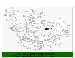 USB Hub, AUX Chevrolet Impala 14-20