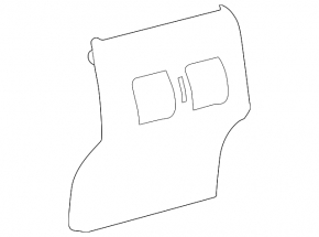 Ornamente console centrale spate Toyota Camry v70 18-24 bej deschis