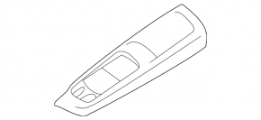 Накладка управления стеклоподъемником передним левым Subaru Impreza WRX GH 08-10