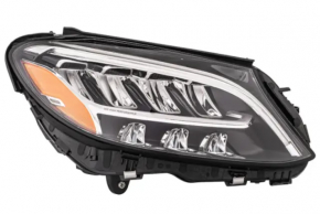 Фара передняя правая в сборе Mercedes C-class W205 19-21 LED