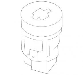 Кнопка Start-Stop VW Beetle 12-19 потерта