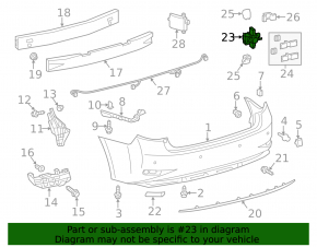 Парктроник передний Lexus ES300h ES350 13-15 дорест